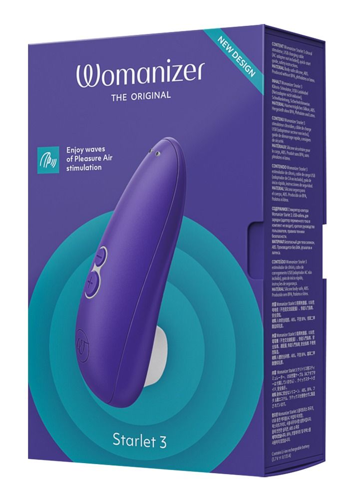 Womanizer Starlet 3 Druckwellenstimulator blau