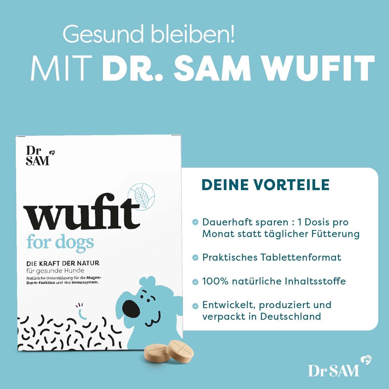 wufit Dog S - 1 Monat