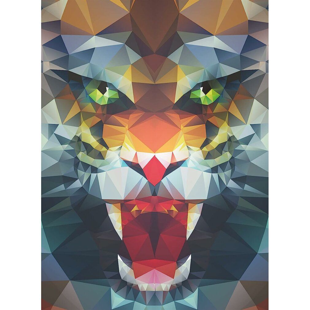 ravensburger Puzzle Poligono della Tigre 500 pezzi