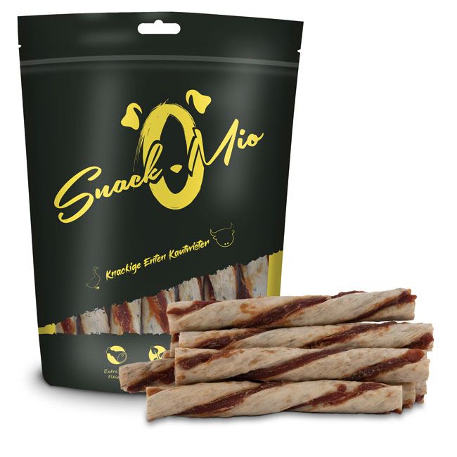SnackOMio - Knackige Enten Kautwister