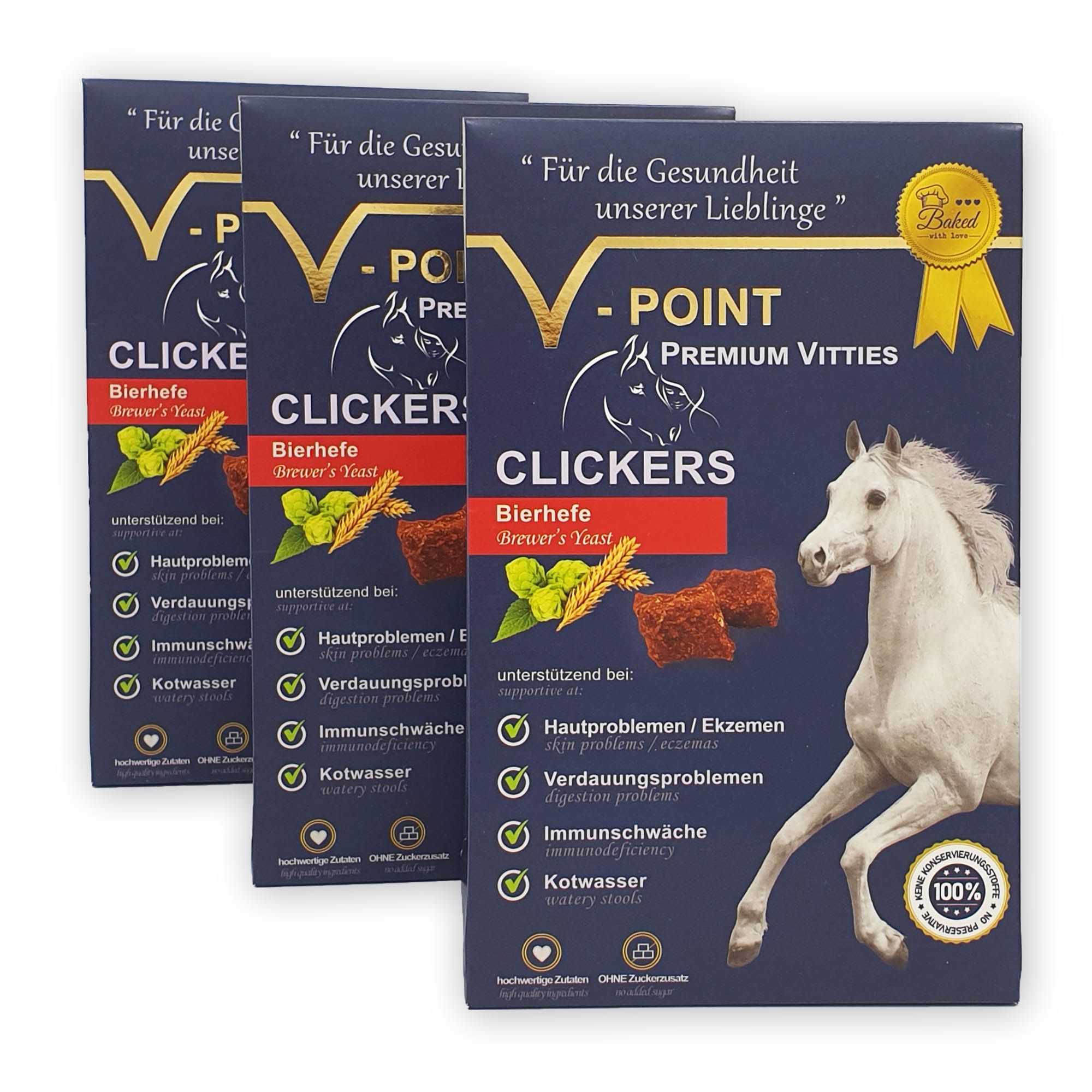 V-POINT® Premium Vitties - CLICKERS mit Bierhefe