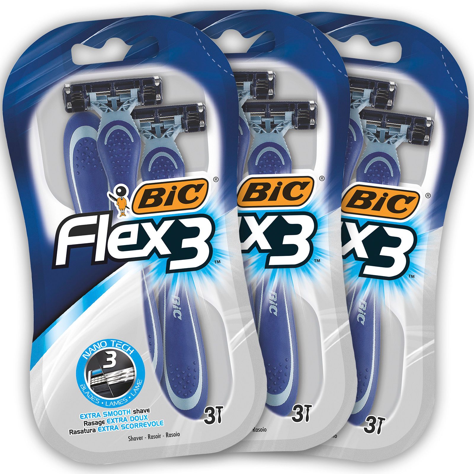 BIC Flex3 Einwegrasierer für Männer