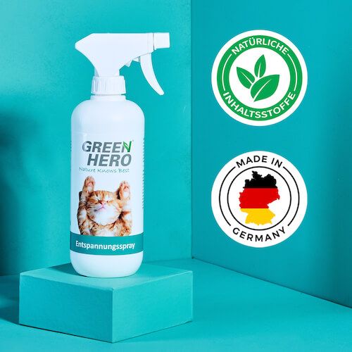 GreenHero Entspannungsspray für Katzen