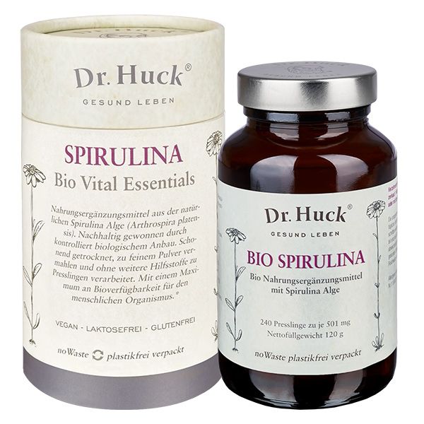 Dr. Huck Spirulina Bio Kapseln Vegan