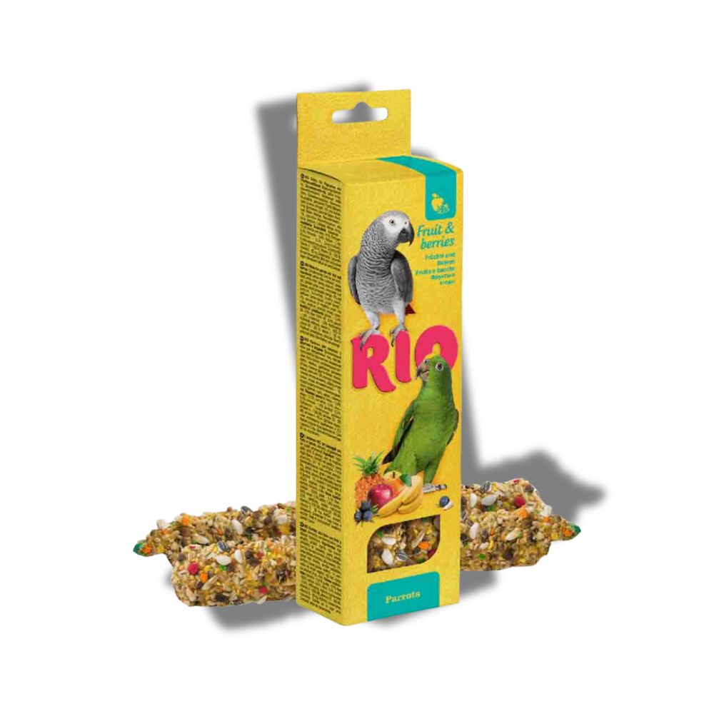 RIO Knabberstangen für Papageien mit Früchten und Beeren