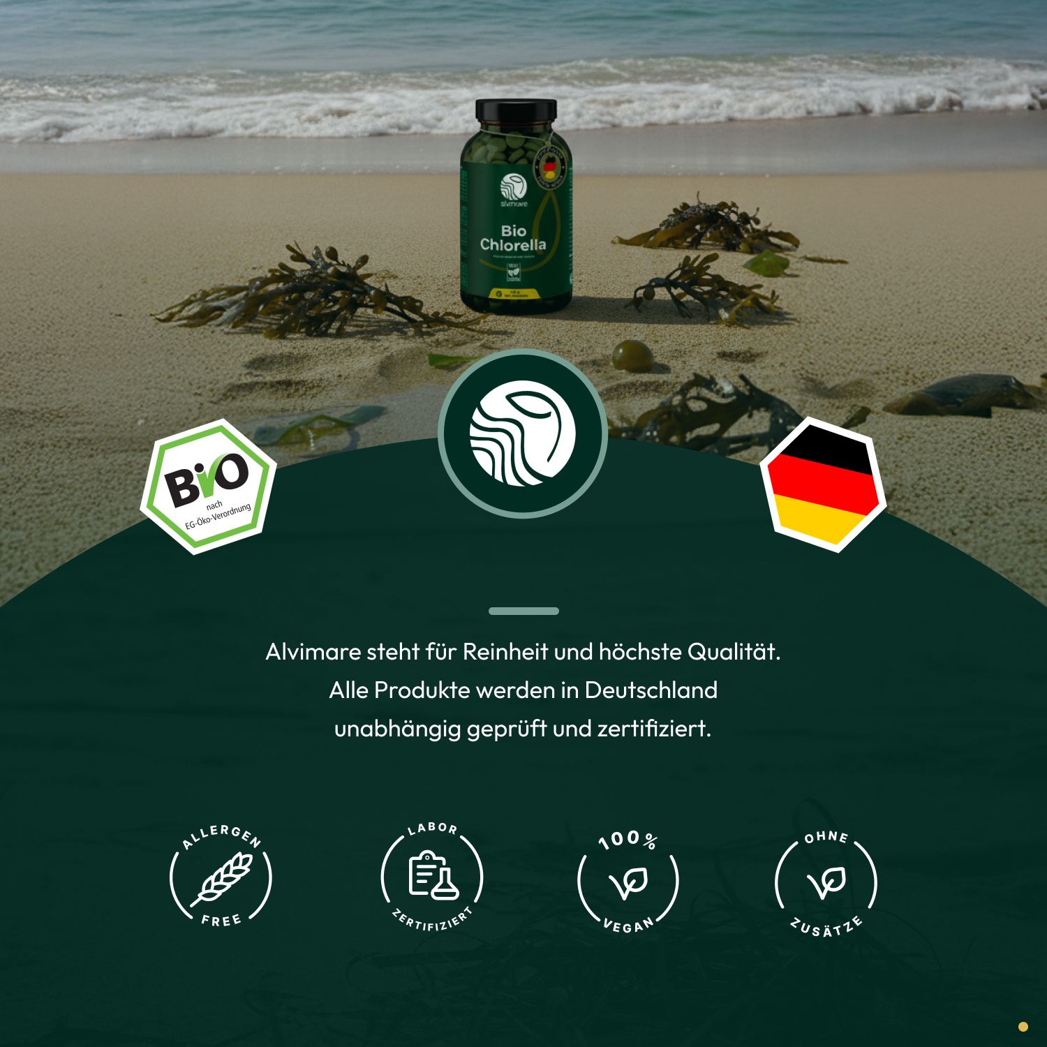 Alvimare Bio Chlorella Presslinge