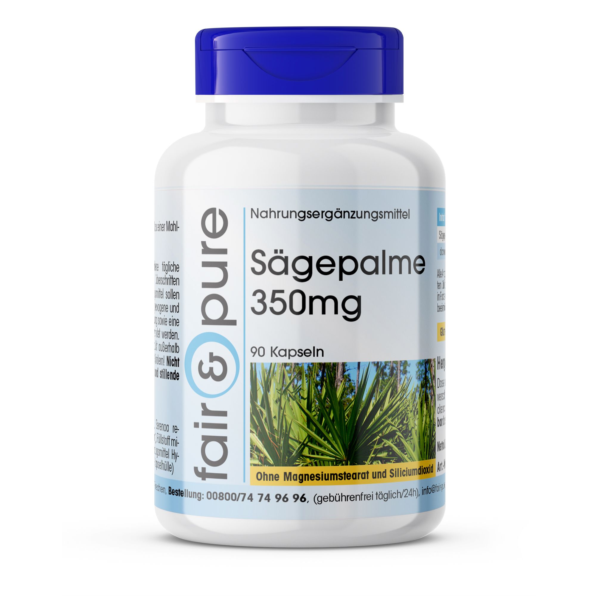 fair - pure | Sägepalme Extrakt 350mg schluckfreundlich 90 St