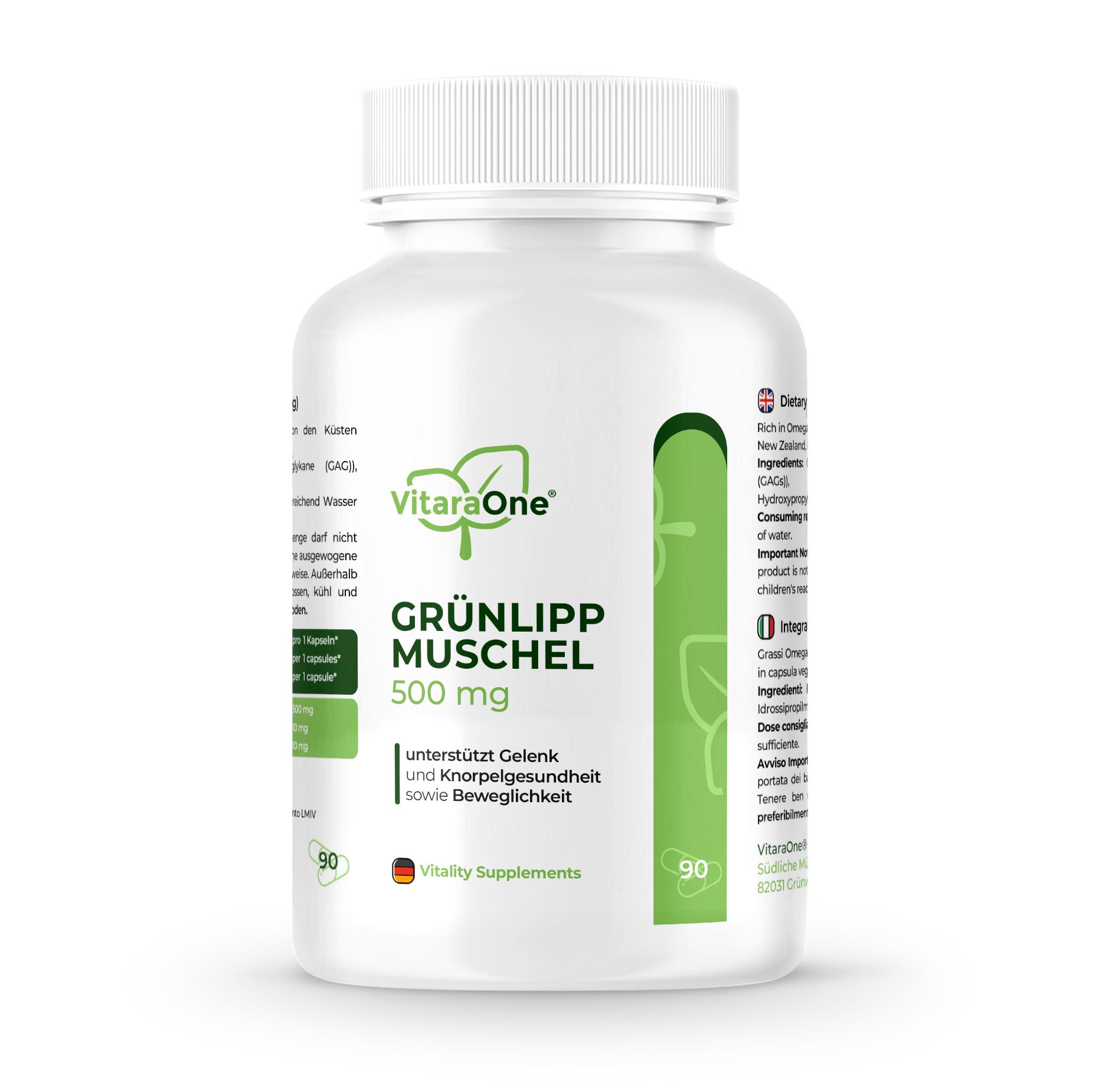 VitaraOne® Grünlippmuschel 90 mg