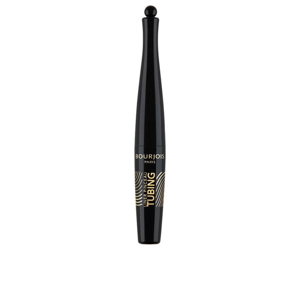 Schwarzer Eyeliner-Stift mit goldfarbener Schrift. Der Stift ist zylindrisch mit einer schwarzen Kappe und einer Kugelspitze.