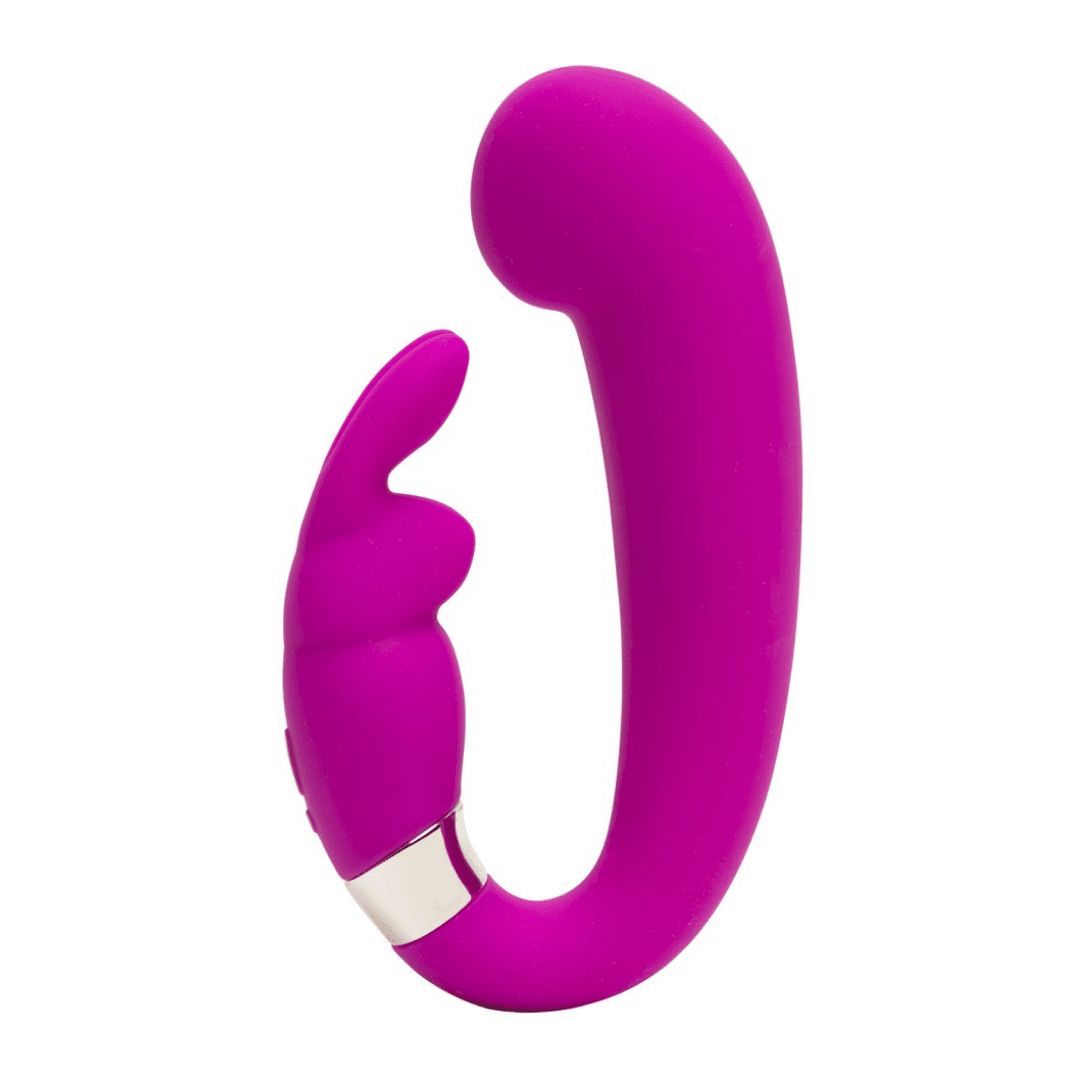 Rabbitvibrator 'mini g-spot curve vibe“ | stimuliert G-Punkt und Klitoris, 15 Modi happyrabbit 1 St Vibrator