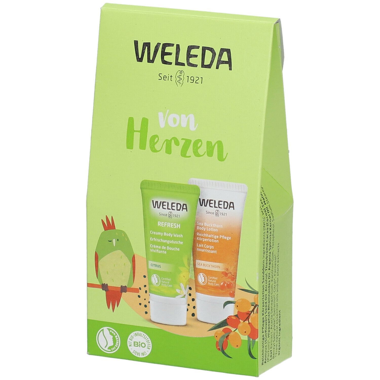 Weleda Geschenkset Mini Citrus und Sanddorn