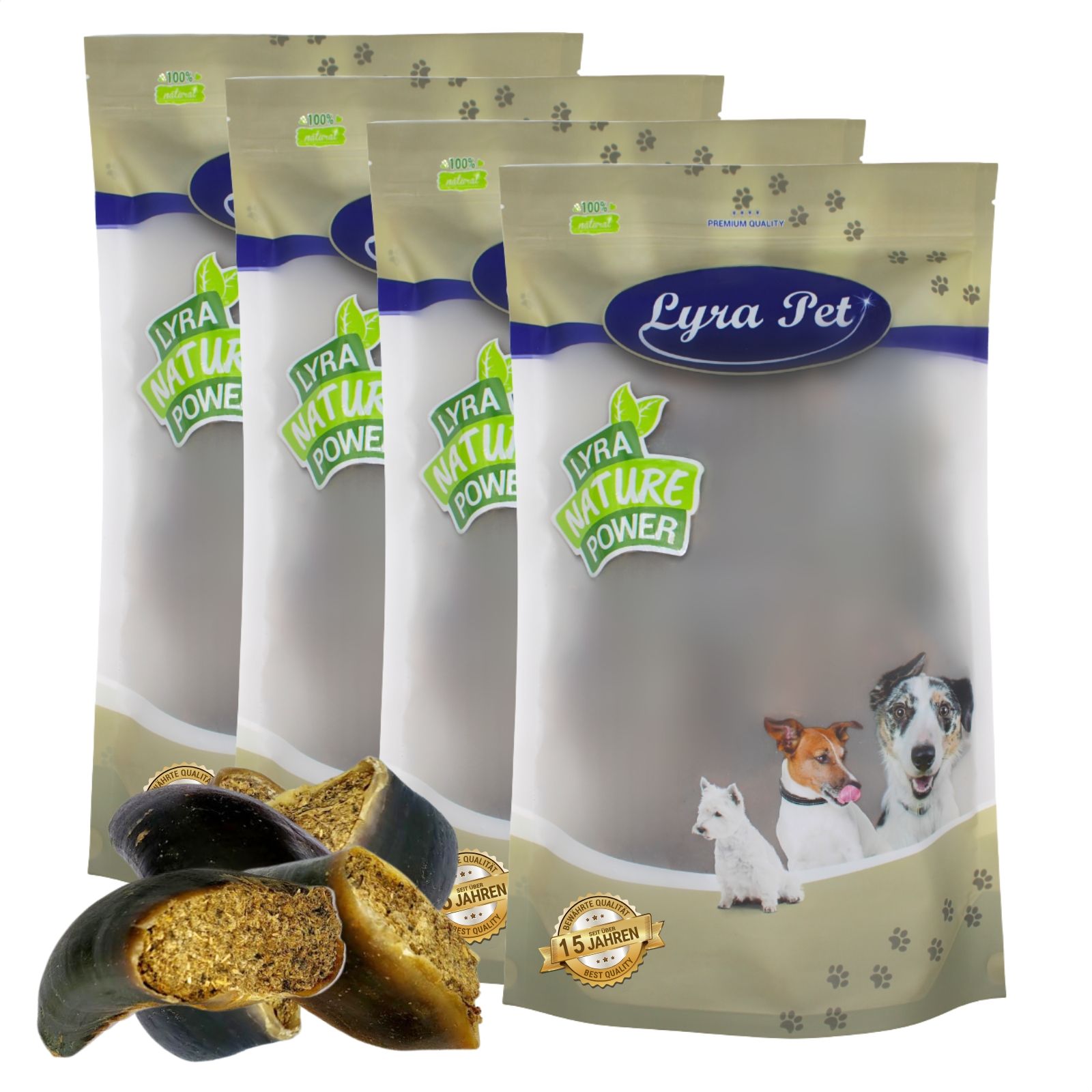 Lyra Pet® Rinderhufe mit Pansen + Leber 7,2 kg Nicht relevant