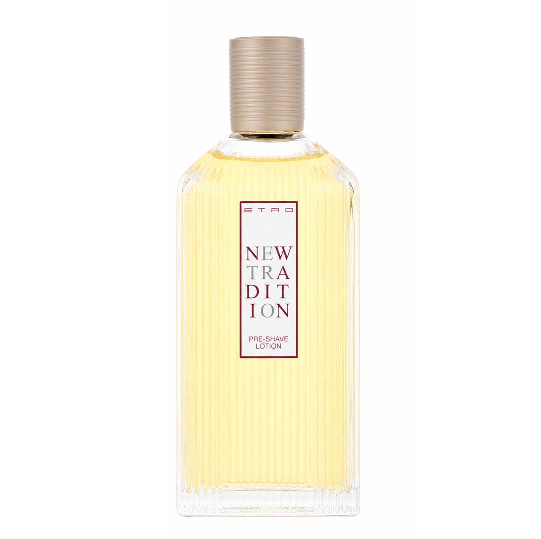 Etro New Tradition Pre Shave Lotion Flakon mit geripptem Glas.