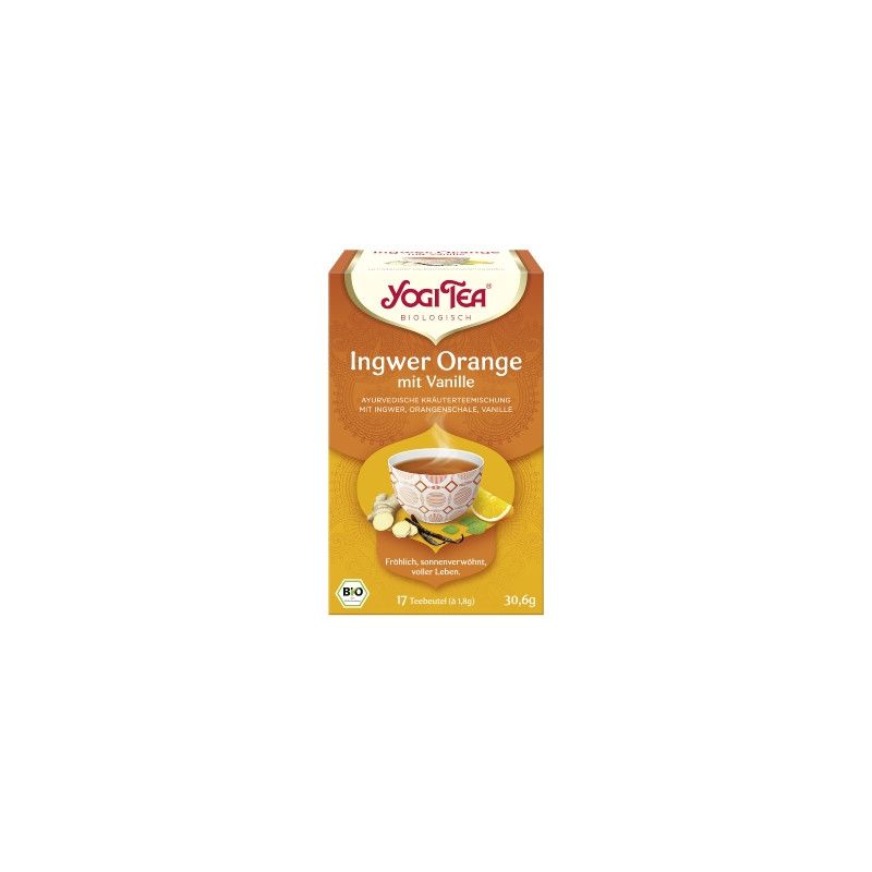 Yogi Tea - Ingwer Orange mit Vanille Bio
