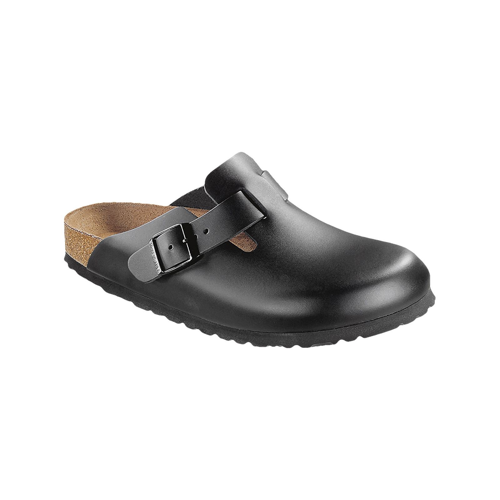 Birkenstock Boston NL schwarz schmale Weite