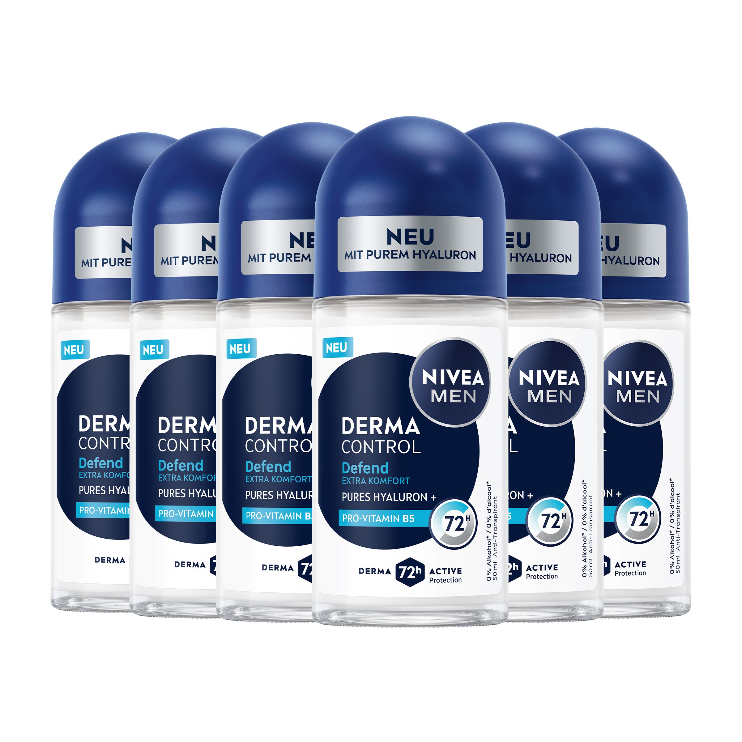 NIVEA Men Derma Control Defend Roll-On