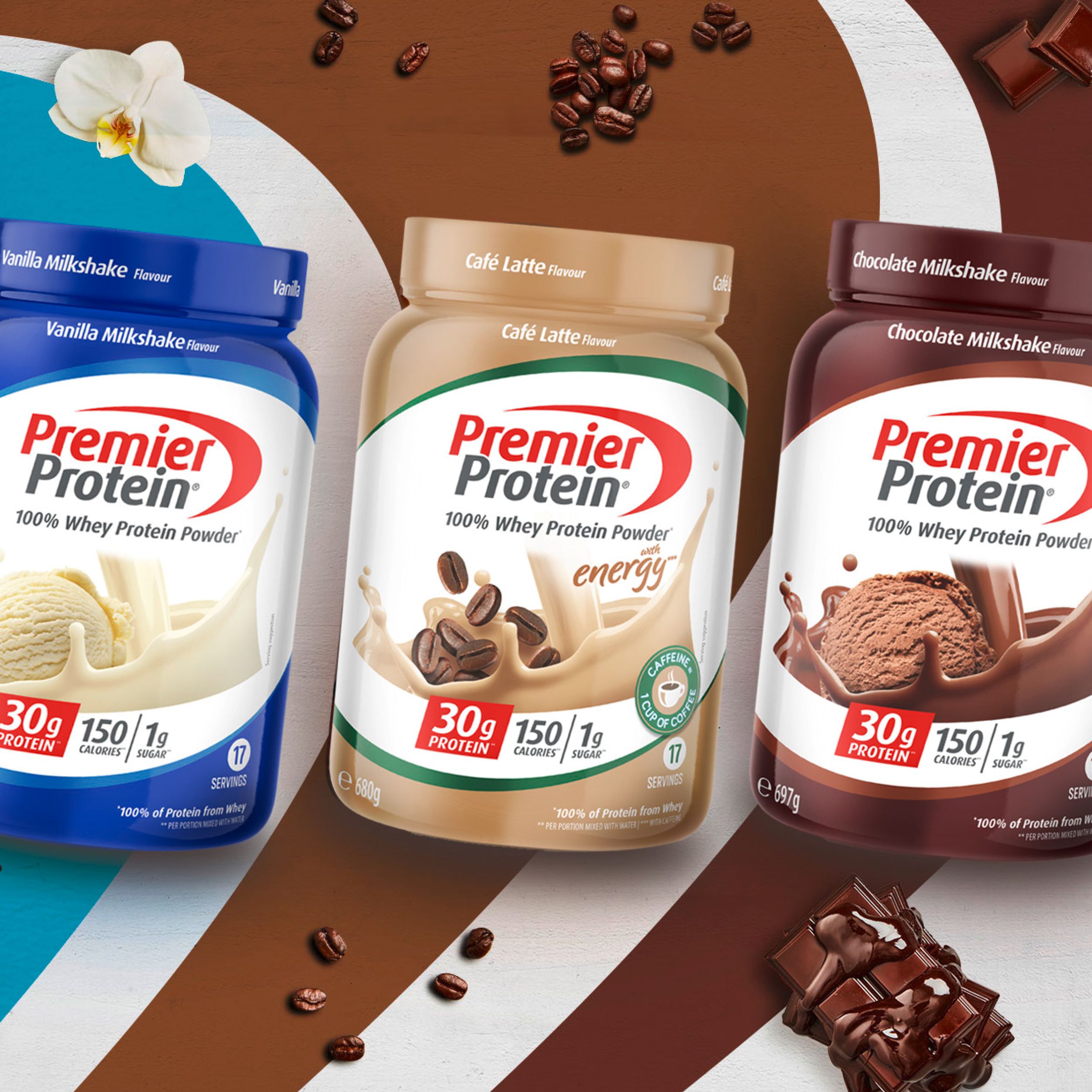 Premier Protein Whey 100% Protein Powder