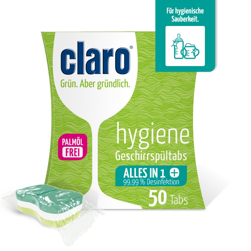 claro Hygiene Geschirrspül-Tabs
