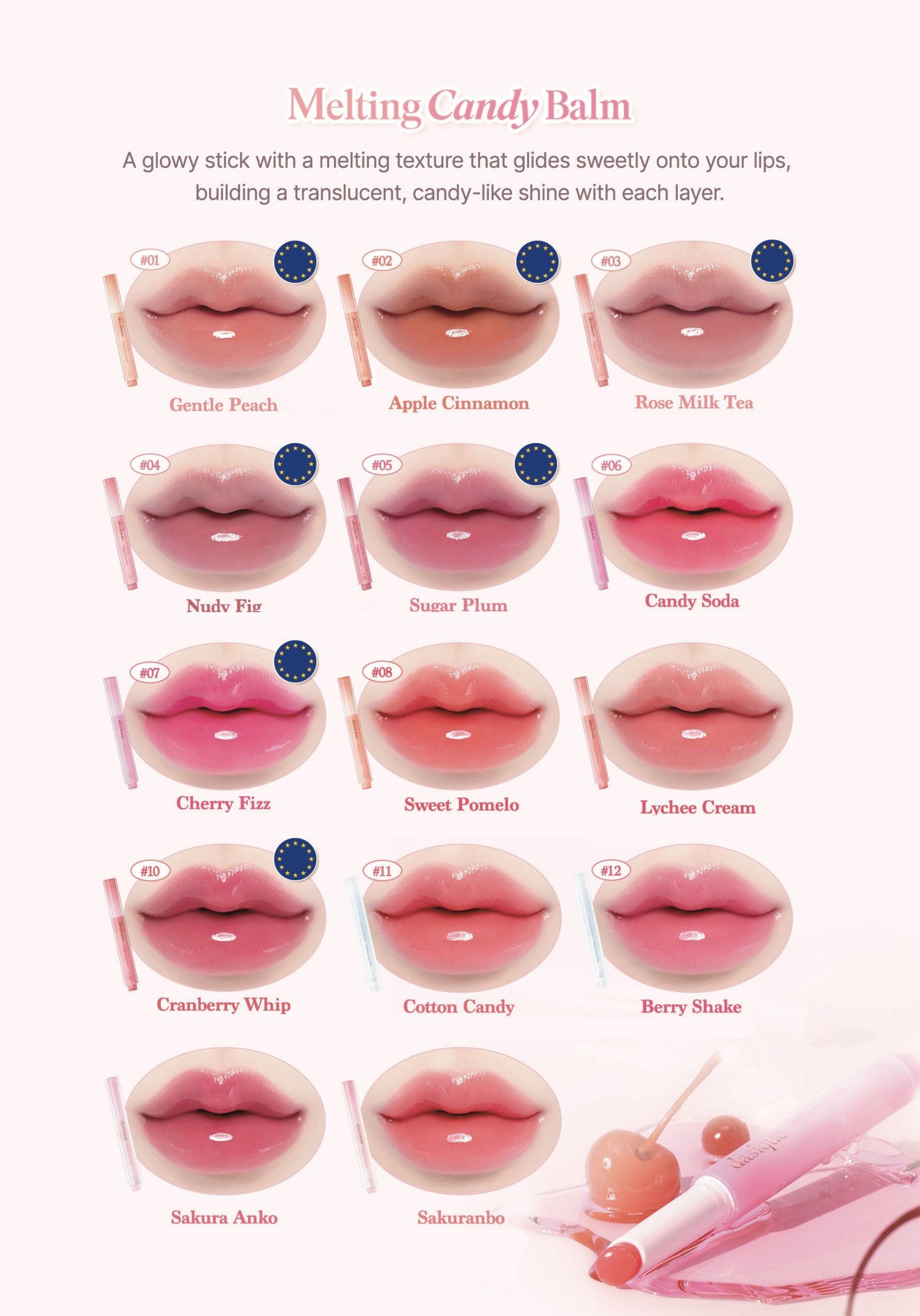 Dasique Melting Candy Balm #05 Sugar Plum