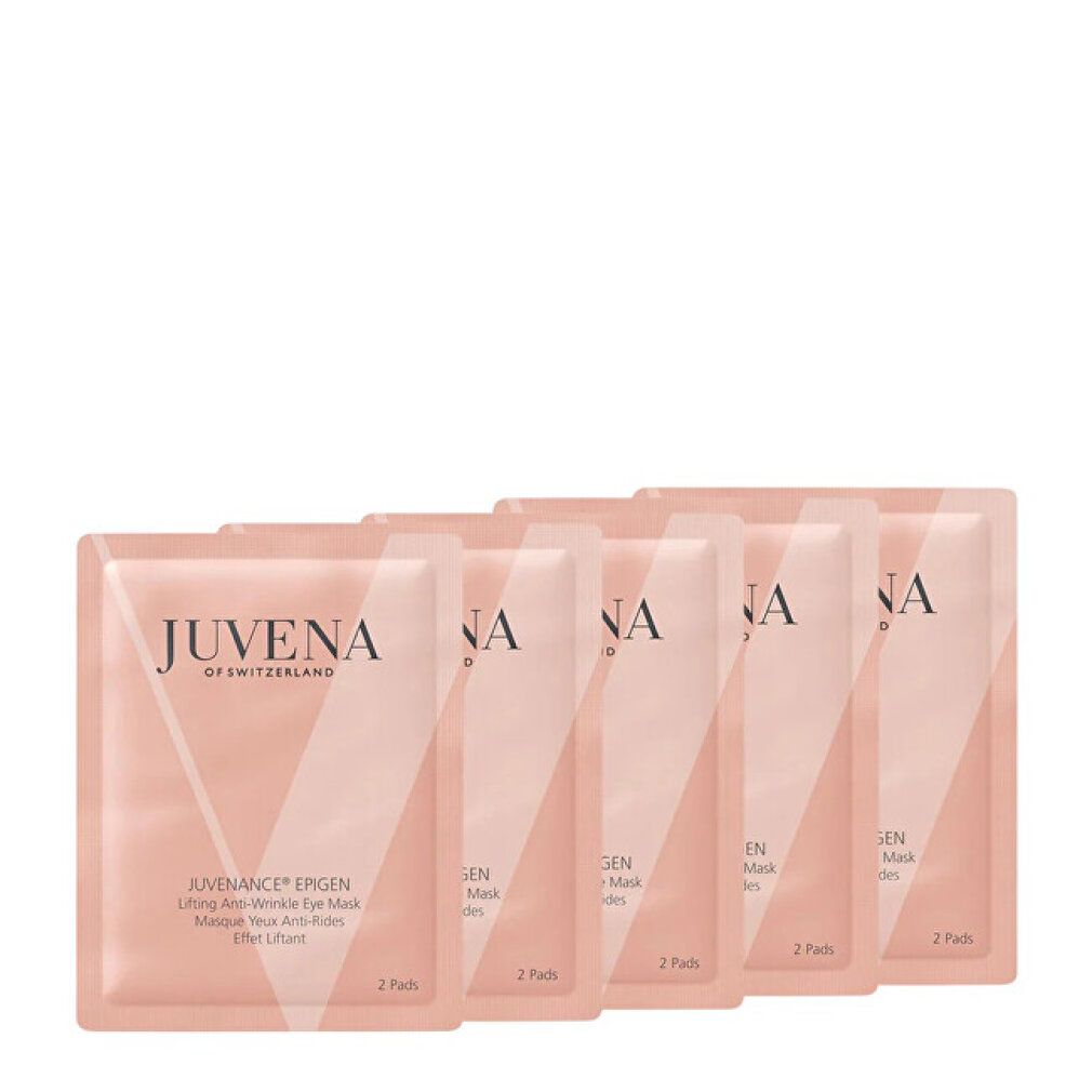 Fünf Juvena Epigen Lifting Anti-Wrinkle Eye Mask Einzelpackungen.