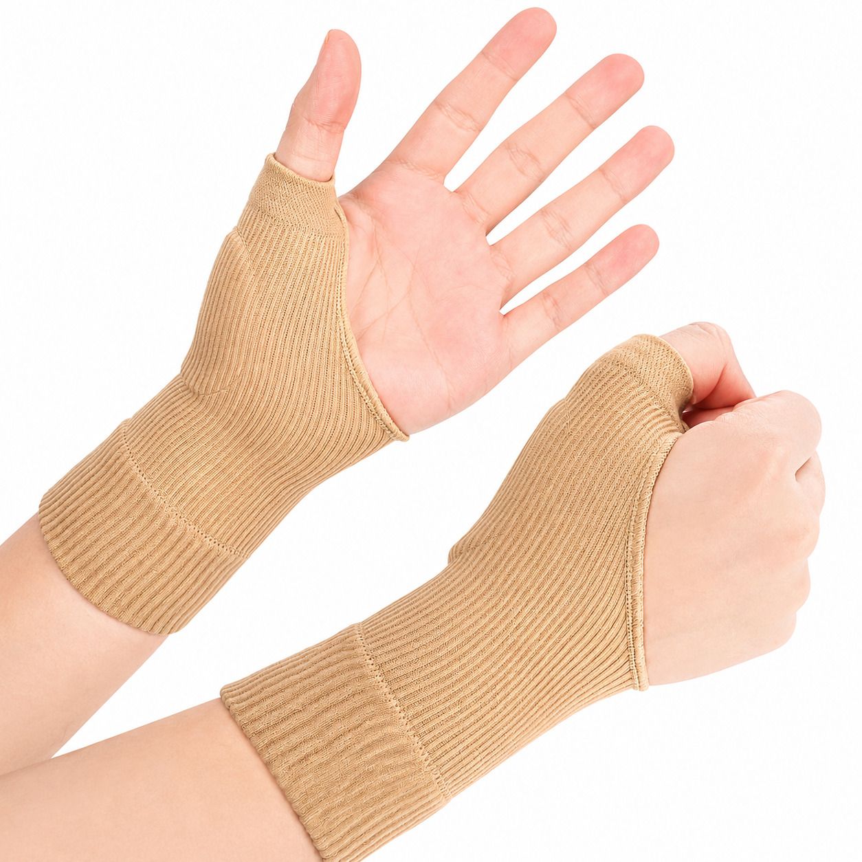 COOL-i Daumenbandage 1 Paar mit Gelpolster, elastische Handgelenkstütze für Alltag & Sport Pc Bandage(s)