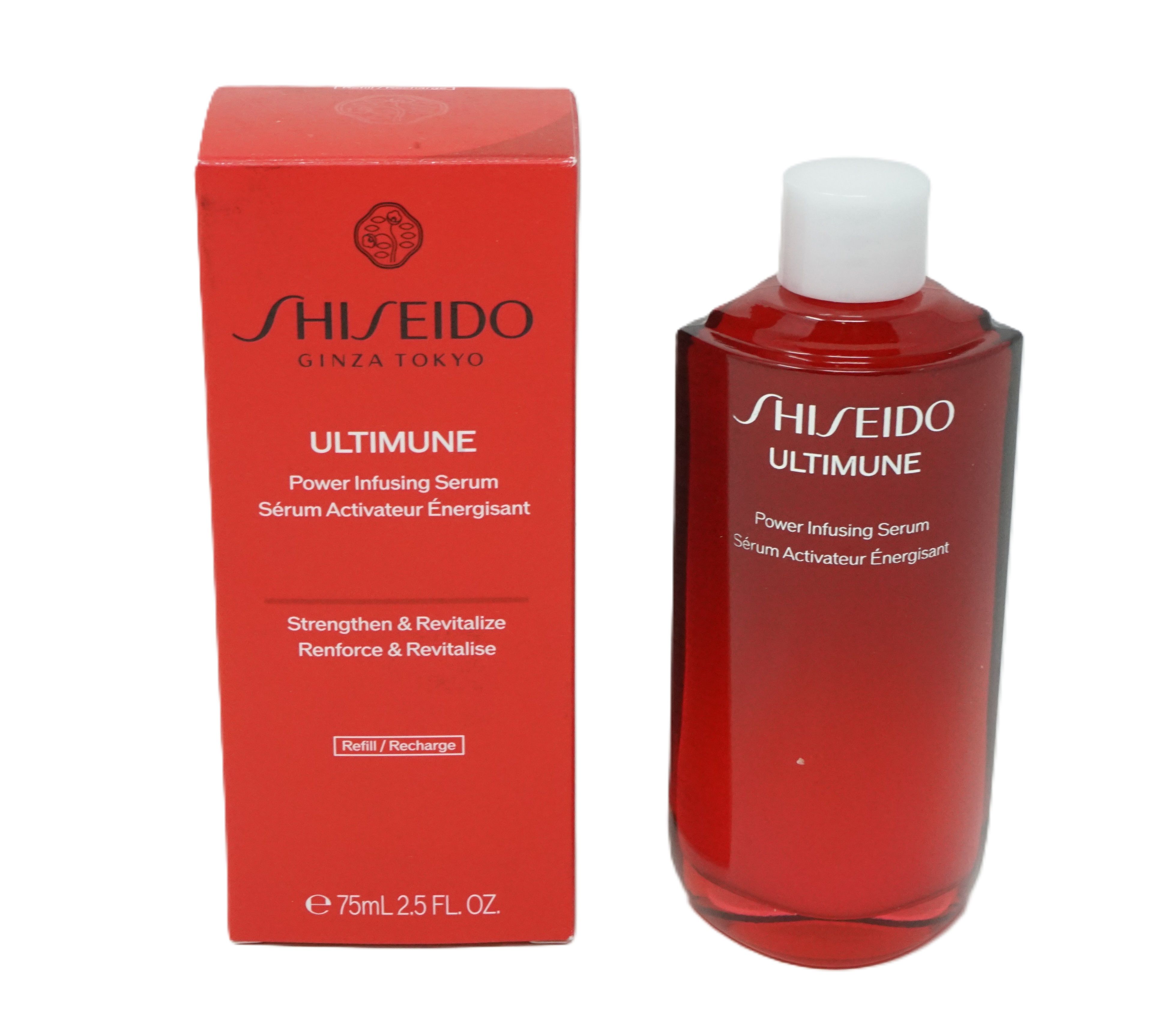 Concentrato Infusore Ultimune Shiseido 75 ml per una pelle luminosa