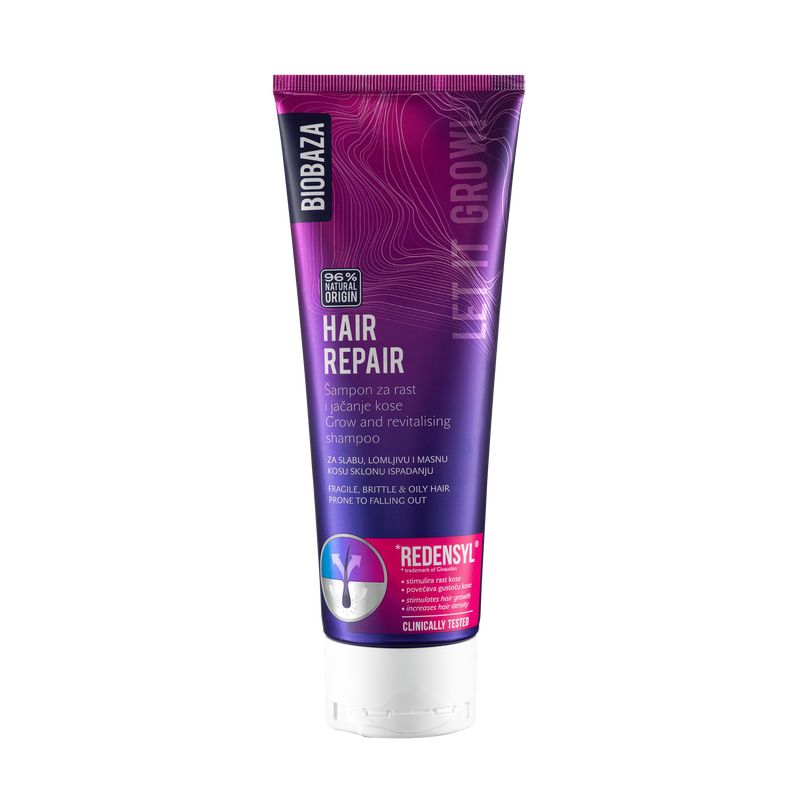 BIOBAZA Hair Repair Shampoo für Haarwachstum und Regeneration