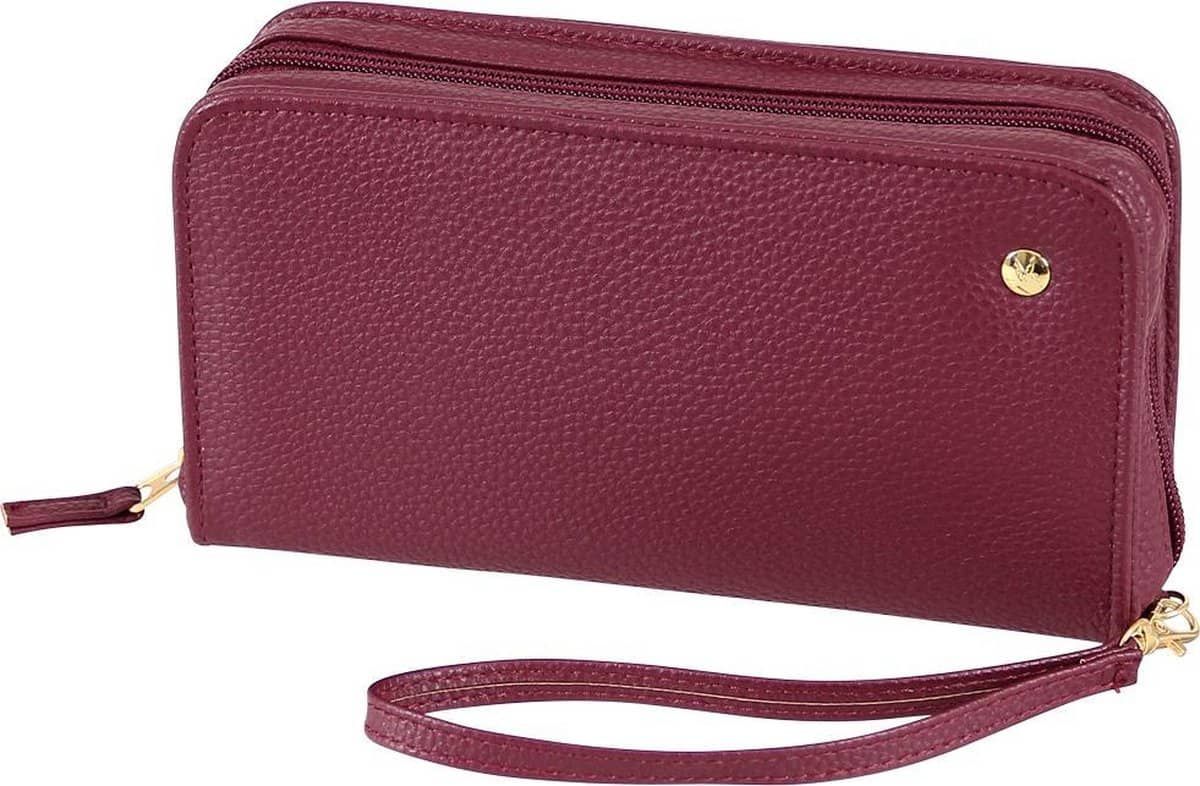 Combi Clutch Diabetestasche - Insulin & Zubehör Etui für unterwegs - für Zuhause - Rot