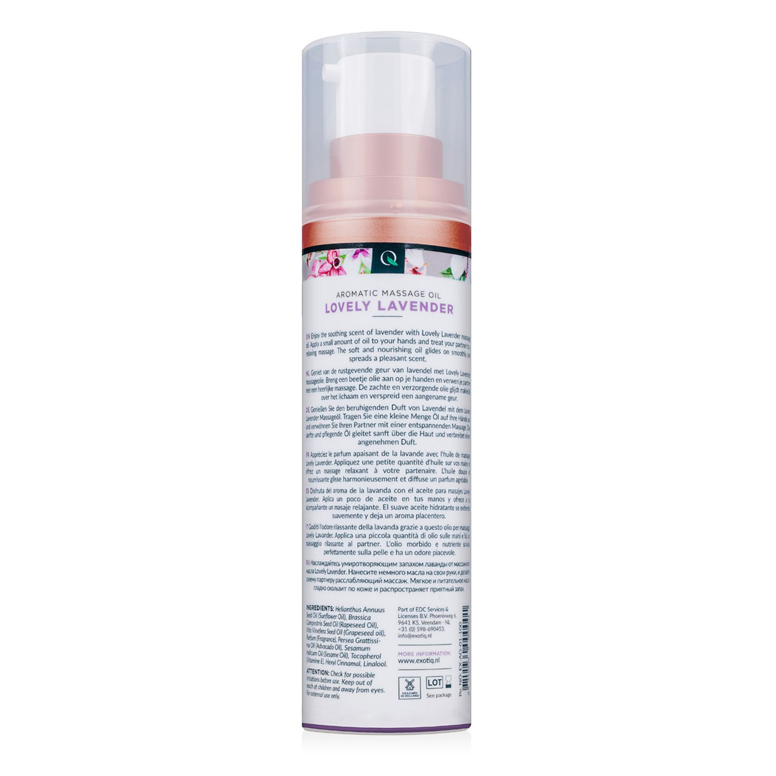 Exotiq - Massageöl mit Aroma Lavendel
