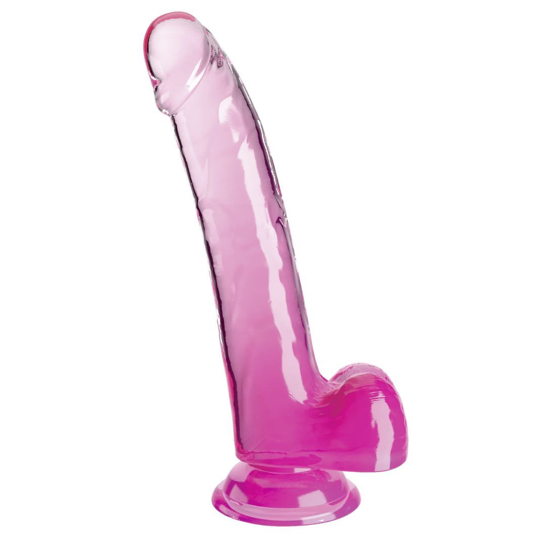 Naturdildo 9'', King Cock Clear