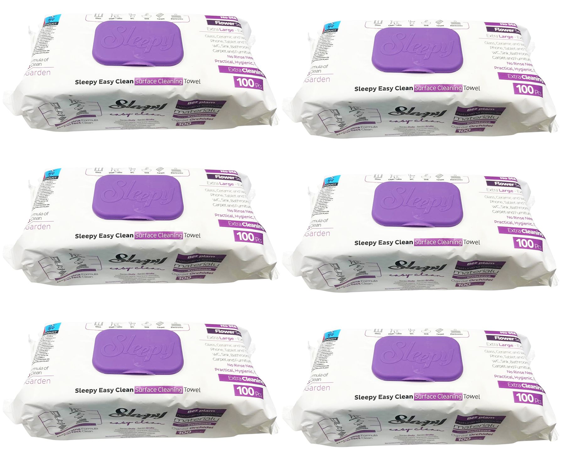 Sleepy Easy Clean Oberflächenreinigungstücher