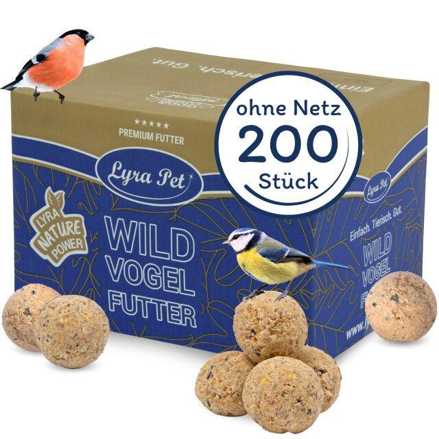 Lyra Pet® Meisenknödel ohne Netz à 90 g = 18 kg