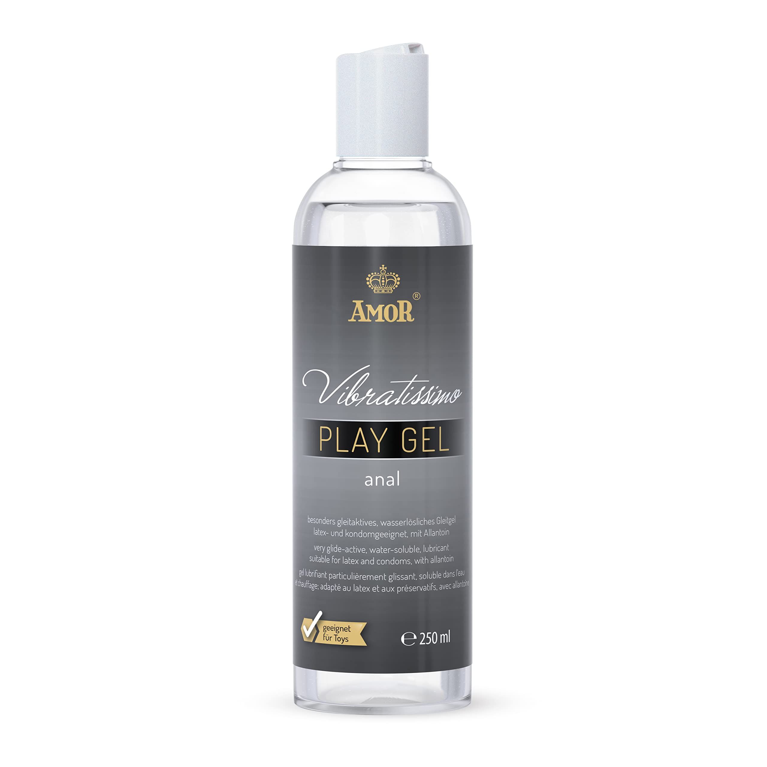 Vibratissimo Play Gel Anal 250 ml Gleitmittel