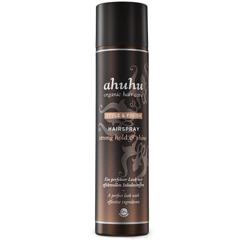 Ahuhu, Haarspray Strong Hold & Shine für starken Halt 300 ml