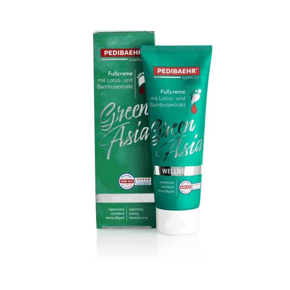 Pedibaehr Fußcreme Green Asia mit Lotus- und Bambusextrakt