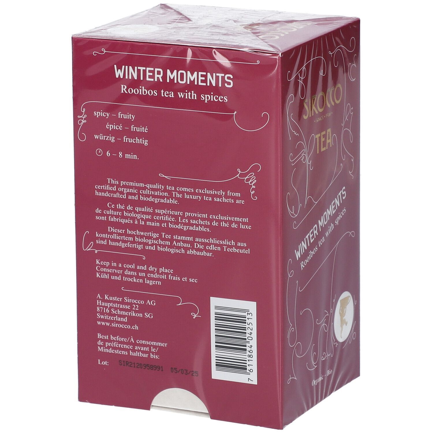 Sirocco Bio Tee Winter Moments