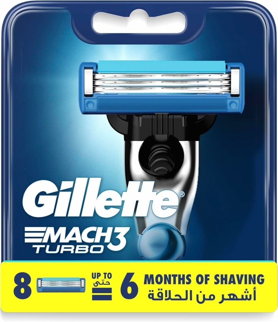 Gillette Mach 3 Turbo Rasierklingen