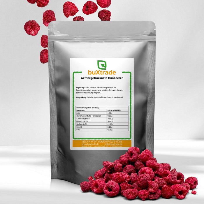 buXtrade Gefriergetrocknete Himbeeren