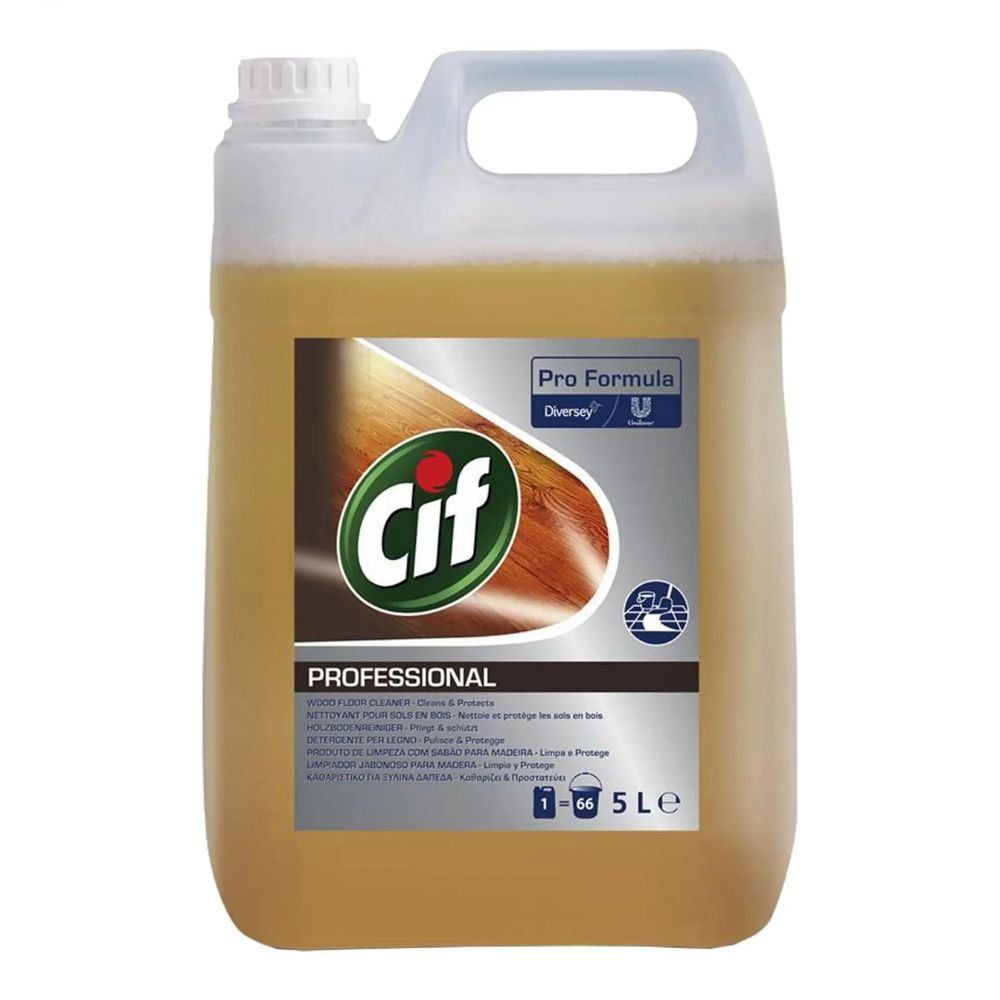 2x Cif Professional Holzbodenreiniger 2 St Kombipackung