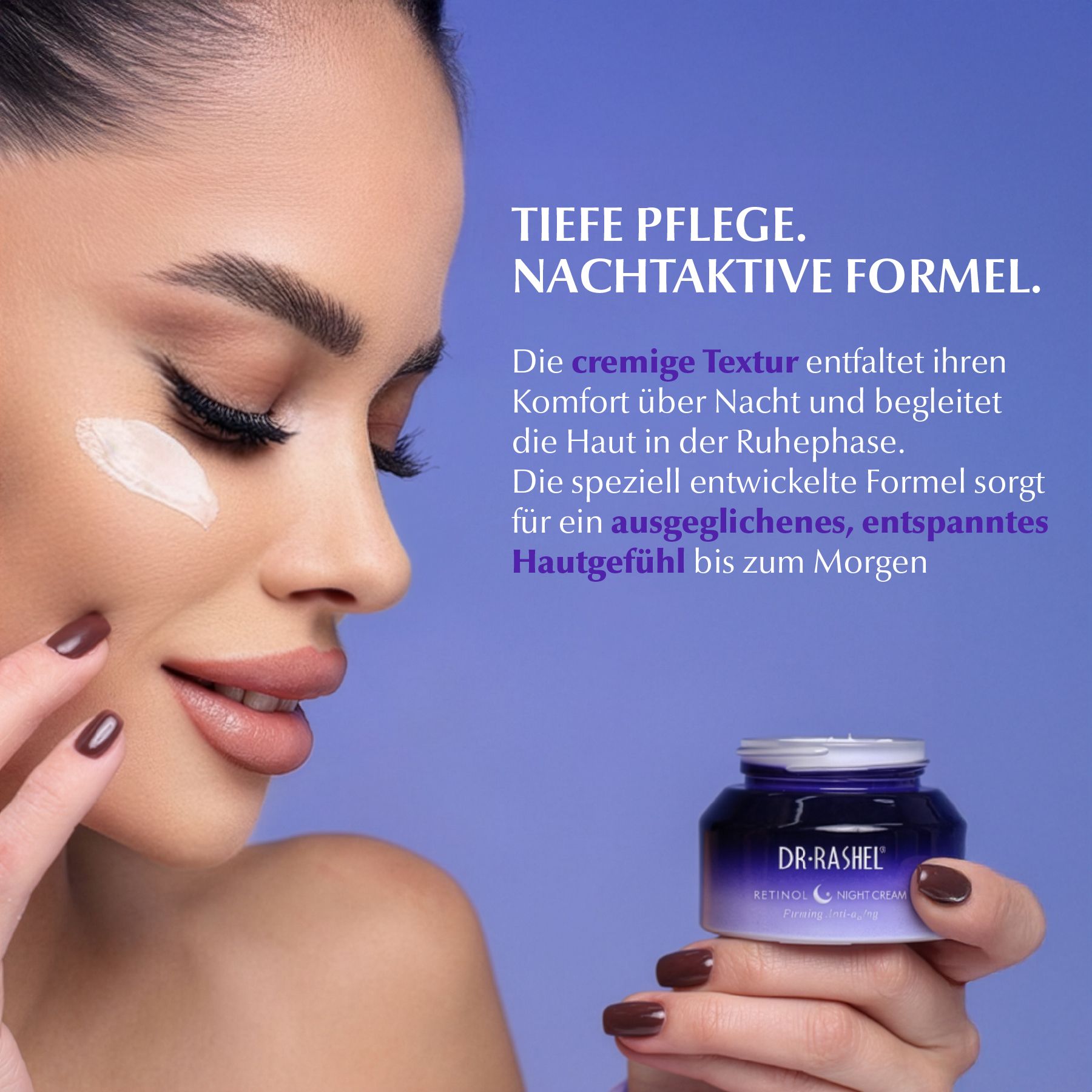 DR.RASHEL Gesichtspflege-Set Retinol Vitamin C Tagespflege Nachtpflege