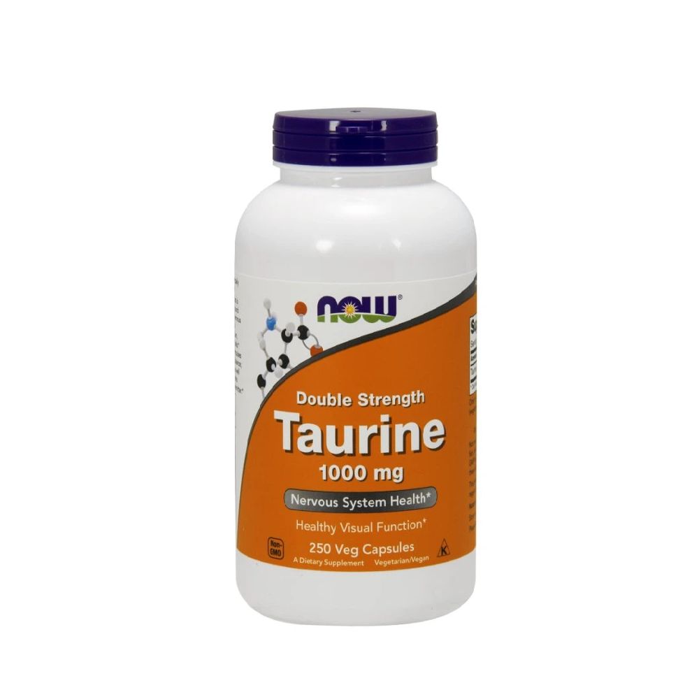 NOW Foods Taurin – Doppelstärke 250 St Kapseln
