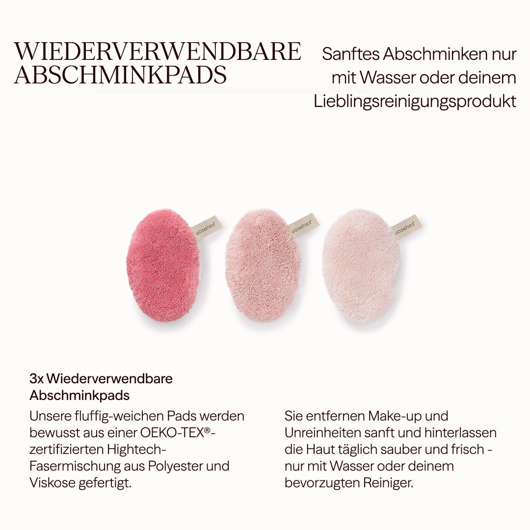Waschies Wiederverwendbare Abschminkpads