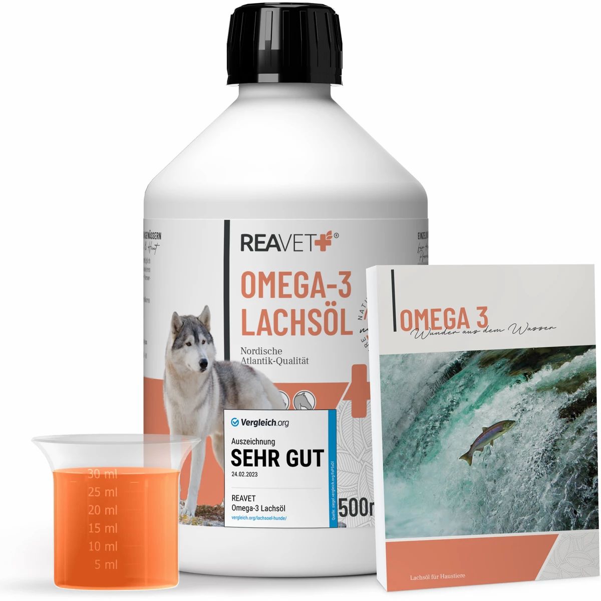 Omega-3 Lachsöl - ReaVET