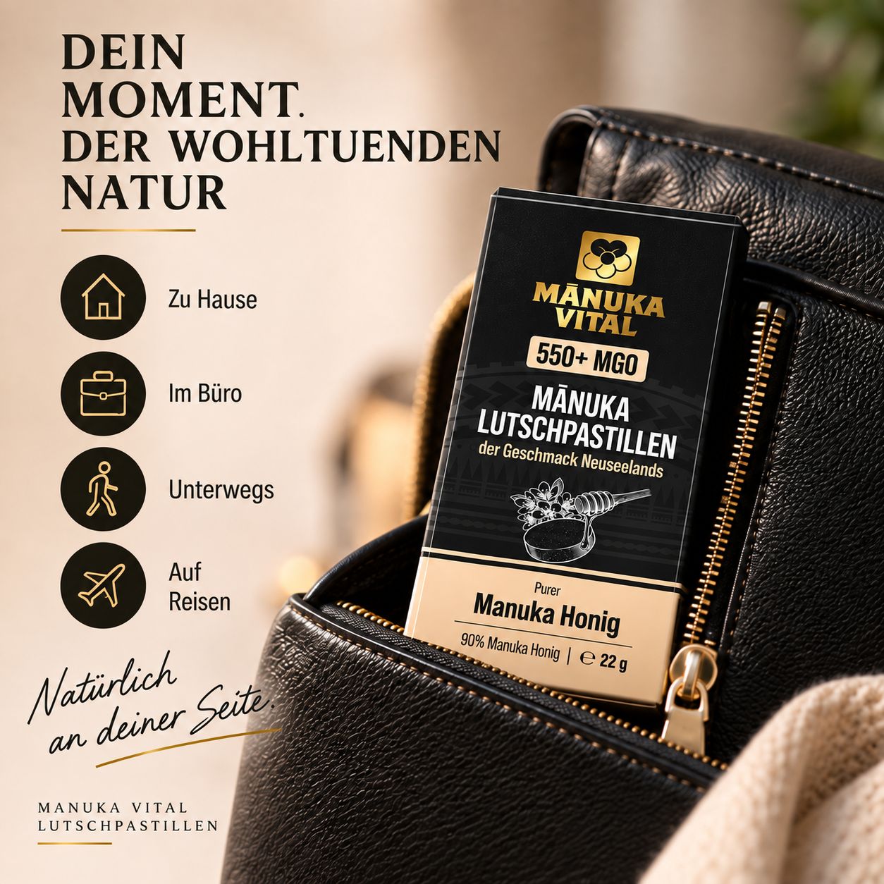 Manuka Vital Manuka Lutschpastillen MGO 550+