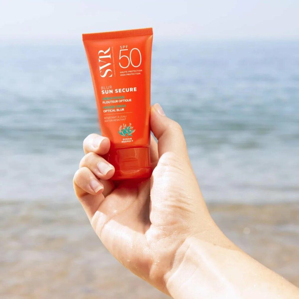 SVR Sun Secure SPF50+ Optischer Weichzeichner Mousse Creme