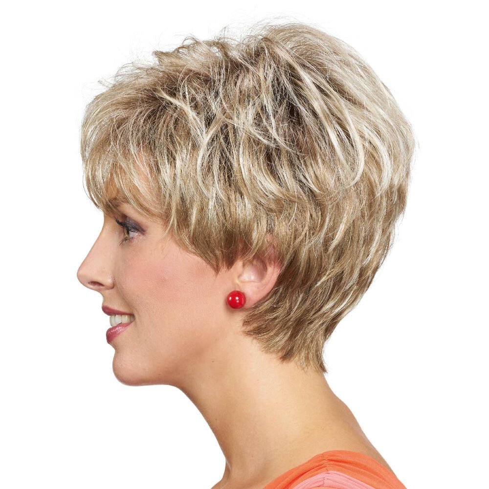 Perücke Svenja von trendhair in Mittel-/Hellblond, dunkler Ansatz
