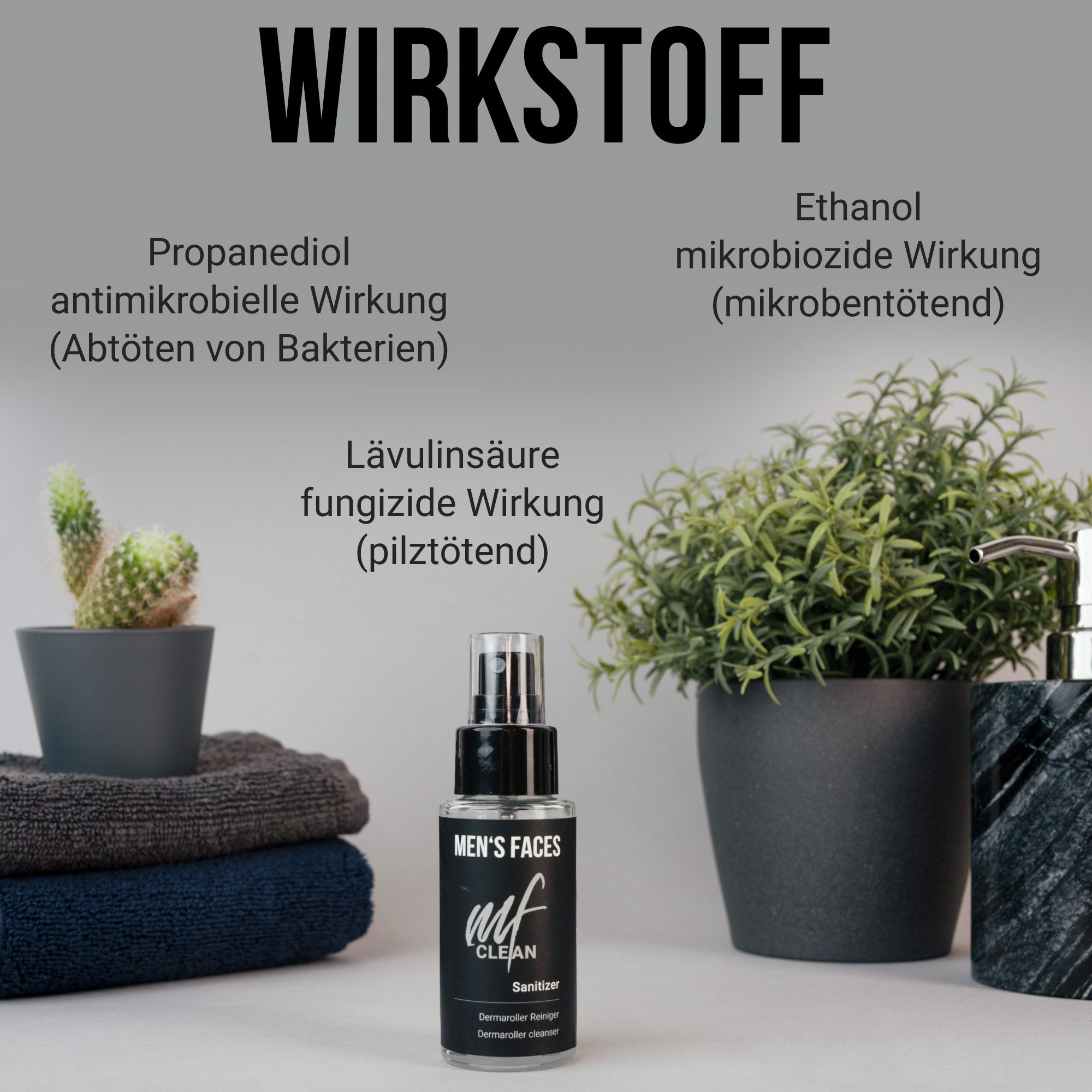 MEN'S FACES  Sanitizer