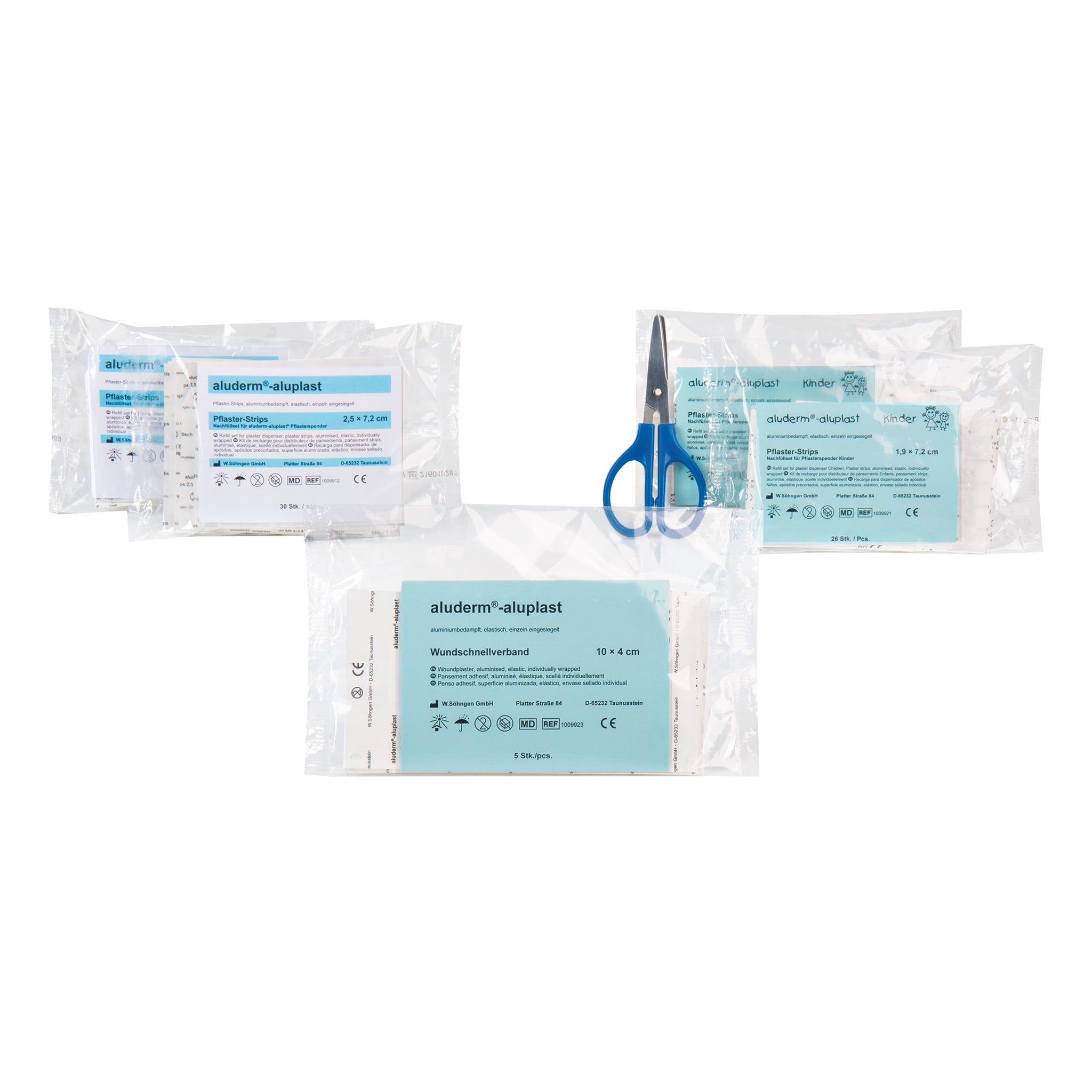 Aluderm aluplast Pflasterspender Kdr.Nachf.Set 1 St Pflaster