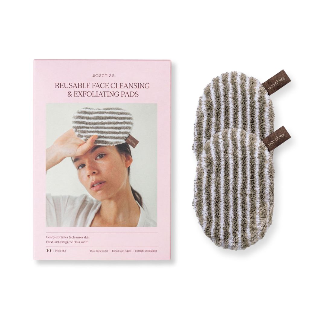 Wiederverwendbare Reinigungs- & Peelingpads für das Gesicht