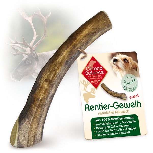 ChronoBalance Rentier Geweih Snack für Hunde